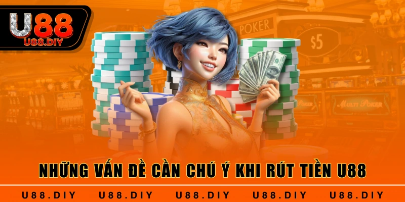 Những vấn đề cần chú ý khi rút tiền U88